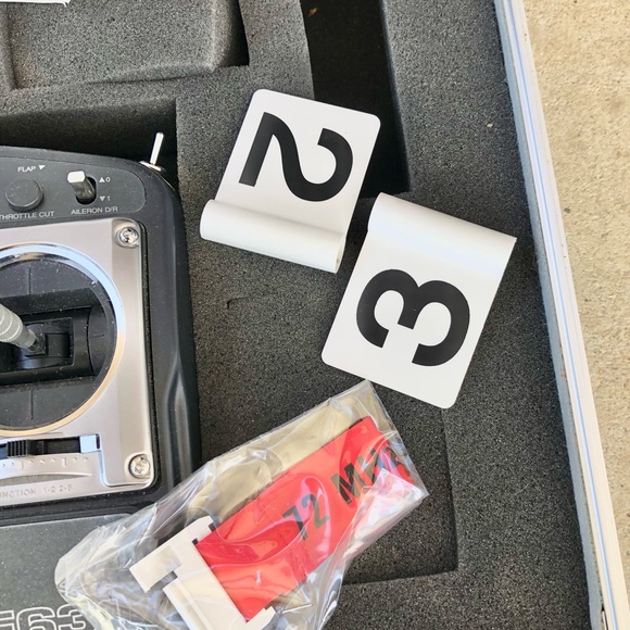 JR Brand XF631 Radio Controller, Case and Various Supplies - Picture 5 of 13